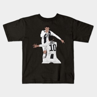 Cristiano Ronaldo Paulo Dybala Juve Kids T-Shirt